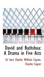 david and bathshua a drama in five acts_cover