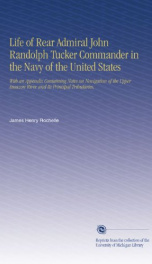 Life of Rear Admiral John Randolph Tucker_cover