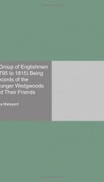 a group of englishmen 1795 to 1815 being records of the younger wedgwoods an_cover
