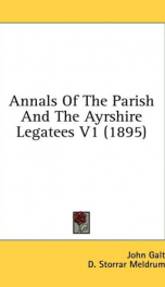 annals of the parish and the ayrshire legatees_cover