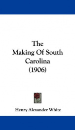 the making of south carolina_cover