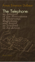 the telephone an account of the phenomena of electricity magnetism and sound_cover