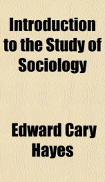introduction to the study of sociology_cover