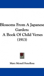 blossoms from a japanese garden a book of child verses_cover