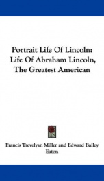portrait life of lincoln life of abraham lincoln the greatest american_cover