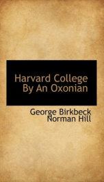 harvard college by an oxonian_cover
