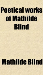 poetical works of mathilde blind_cover