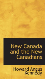 new canada and the new canadians_cover