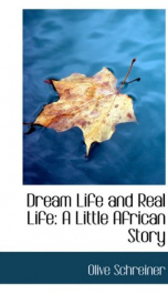 Dream Life and Real Life; a little African story_cover