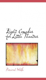 eight comedies for little theatres_cover