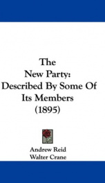 the new party described by some of its members_cover