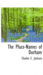 the place names of durham_cover