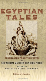 Egyptian Tales, Translated from the Papyri_cover