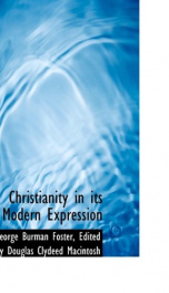 christianity in its modern expression_cover
