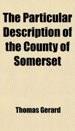 the particular description of the county of somerset_cover