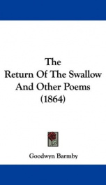 the return of the swallow and other poems_cover