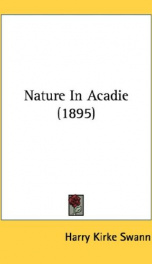 nature in acadie_cover