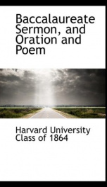 baccalaureate sermon and oration and poem_cover