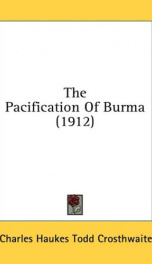 the pacification of burma_cover