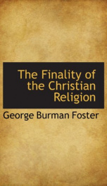 the finality of the christian religion_cover
