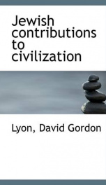 jewish contributions to civilization_cover