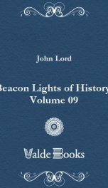 Beacon Lights of History, Volume 09_cover