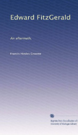 edward fitzgerald an aftermath_cover