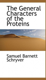 the general characters of the proteins_cover