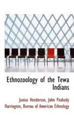 ethnozoology of the tewa indians_cover