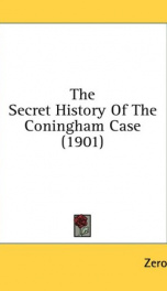 the secret history of the coningham case_cover