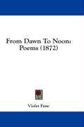 from dawn to noon poems_cover