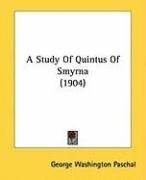 a study of quintus of smyrna_cover