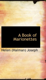 a book of marionettes_cover