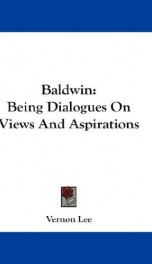 baldwin being dialogues on views and aspirations_cover