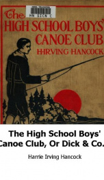 The High School Boys' Canoe Club_cover