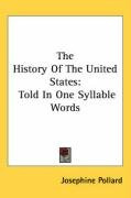 the history of the united states told in one syllable words_cover