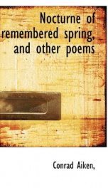 nocturne of remembered spring and other poems_cover