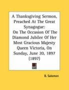 a thanksgiving sermon preached at the great synagogue_cover