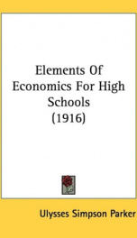 elements of economics for high schools_cover