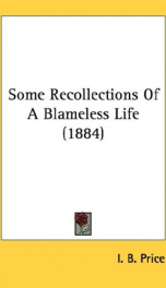 some recollections of a blameless life_cover