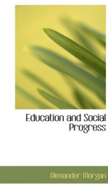 education and social progress_cover