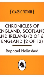 Chronicles of England, Scotland and Ireland (2 of 6): England (2 of 12)_cover