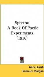 spectra a book of poetic experiments_cover
