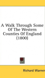 a walk through some of the western counties of england_cover