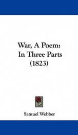 war a poem in three parts_cover