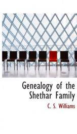 genealogy of the shethar family_cover