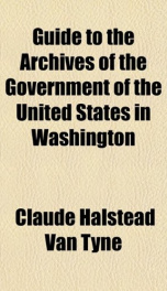 guide to the archives of the government of the united states in washington_cover