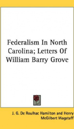 federalism in north carolina_cover