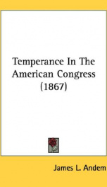 temperance in the american congress_cover