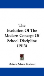 the evolution of the modern concept of school discipline_cover
